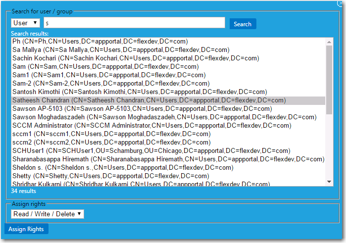 Add Permission Dialog Box